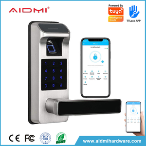 Aidmi Security Digital Deadbolt Tuya APP Пароль без ключа Смарт-карта с отпечатками пальцев Комбинированный дверной замок для дома