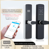 Внутренний замок с паролем Smart Lock Цифровой дверной замок без ключа Кодовый дверной замок ADM-Z003