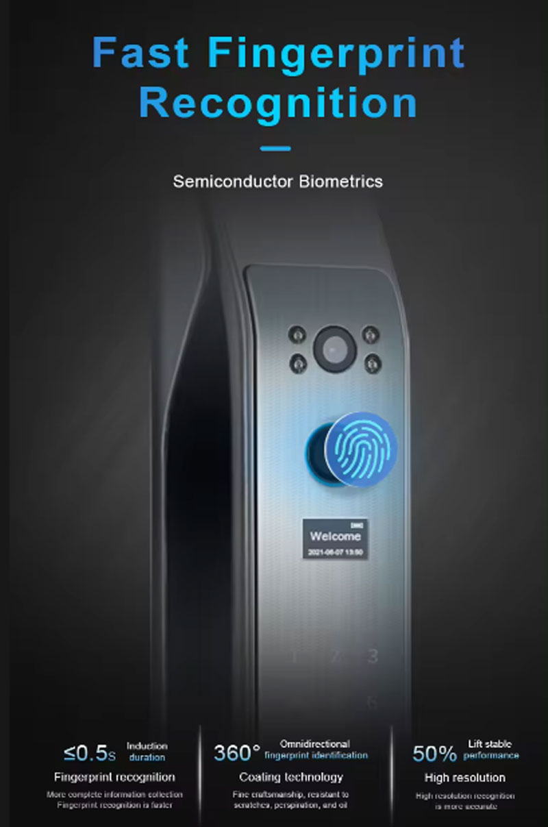 водонепроницаемый умный дверной замок